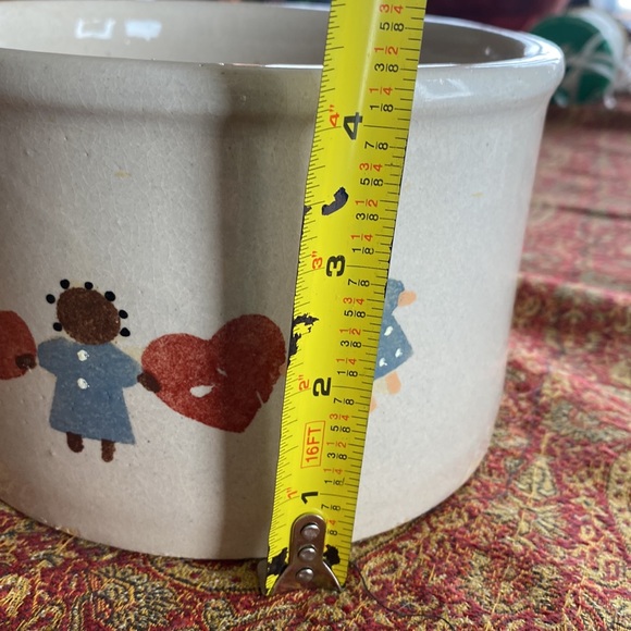 Vintage Robinson Ransbottom Roseville, Ohio folk art stoneware crock - Picture 7 of 7